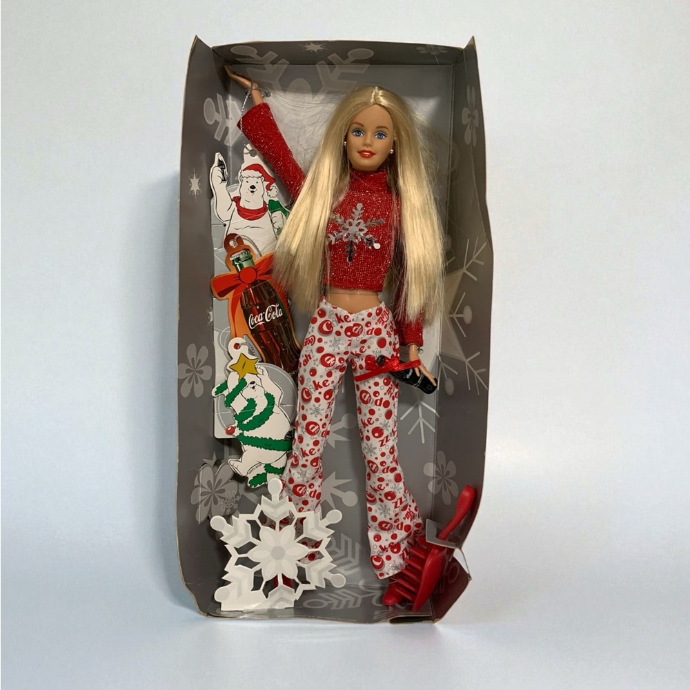 2002  Mattel Coca-Cola Noel Barbie